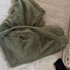 Aerie Women's Olive Green Trousers